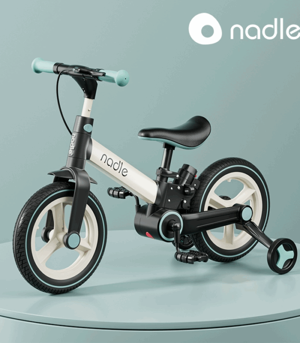Nadle children's bicycle balance car two in one 1 to 3 to 6 years old girl boy pedal folding bicycle